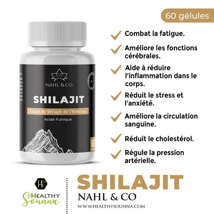 Shilajit gélules